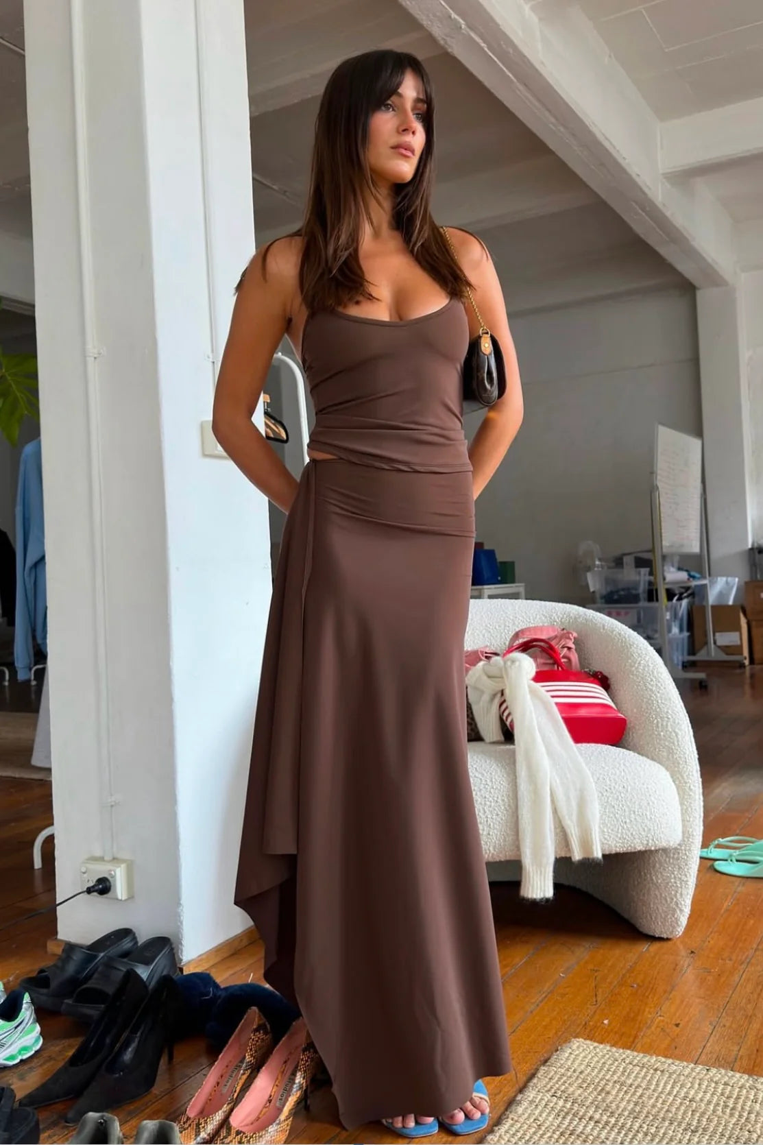 Mr Winston Jemima set - Espresso