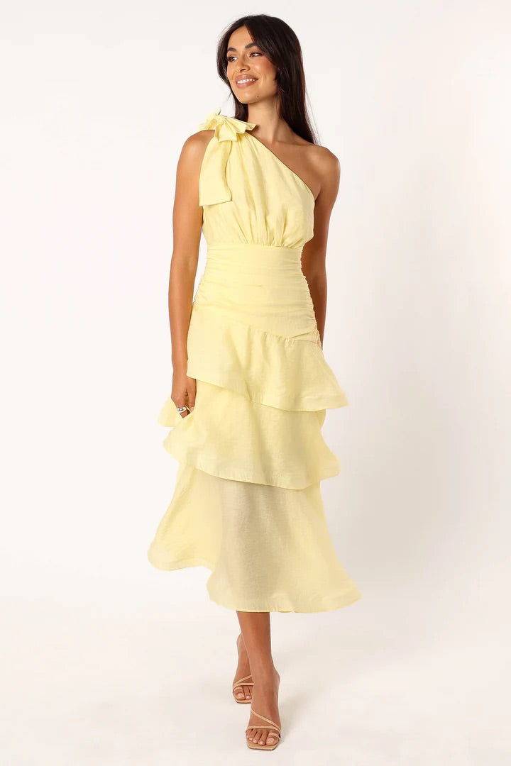 Bryson One Shoulder Midi