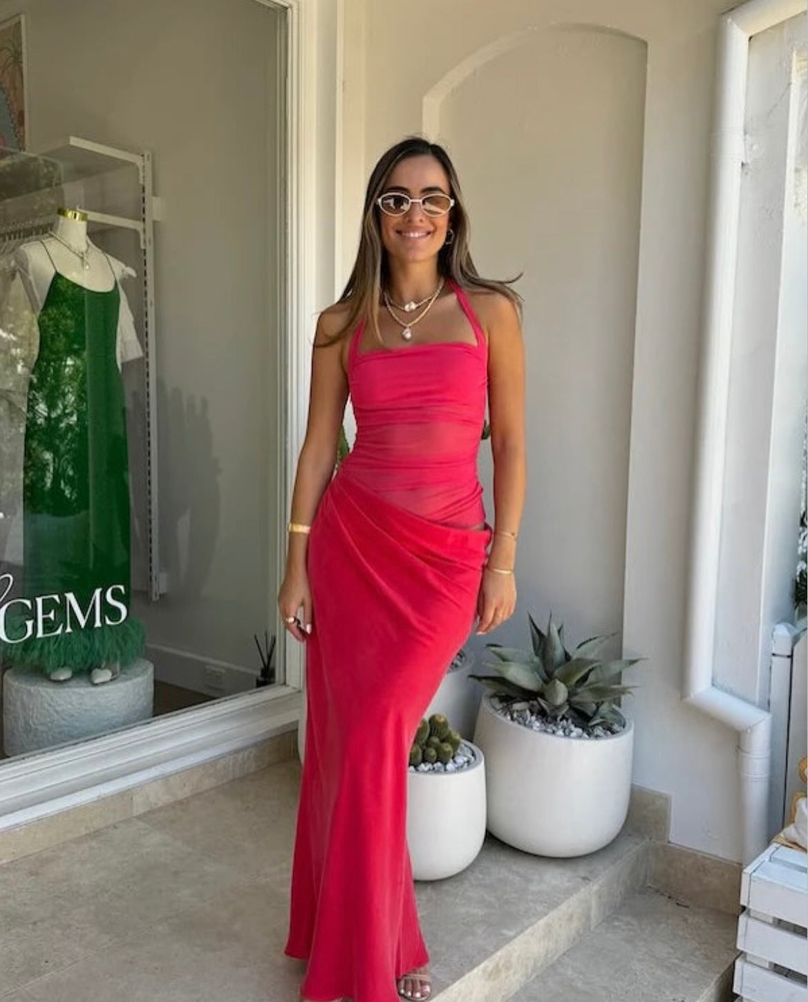 gina maxi dress Gina Maxi Dress - Satin Bustier Long Dress