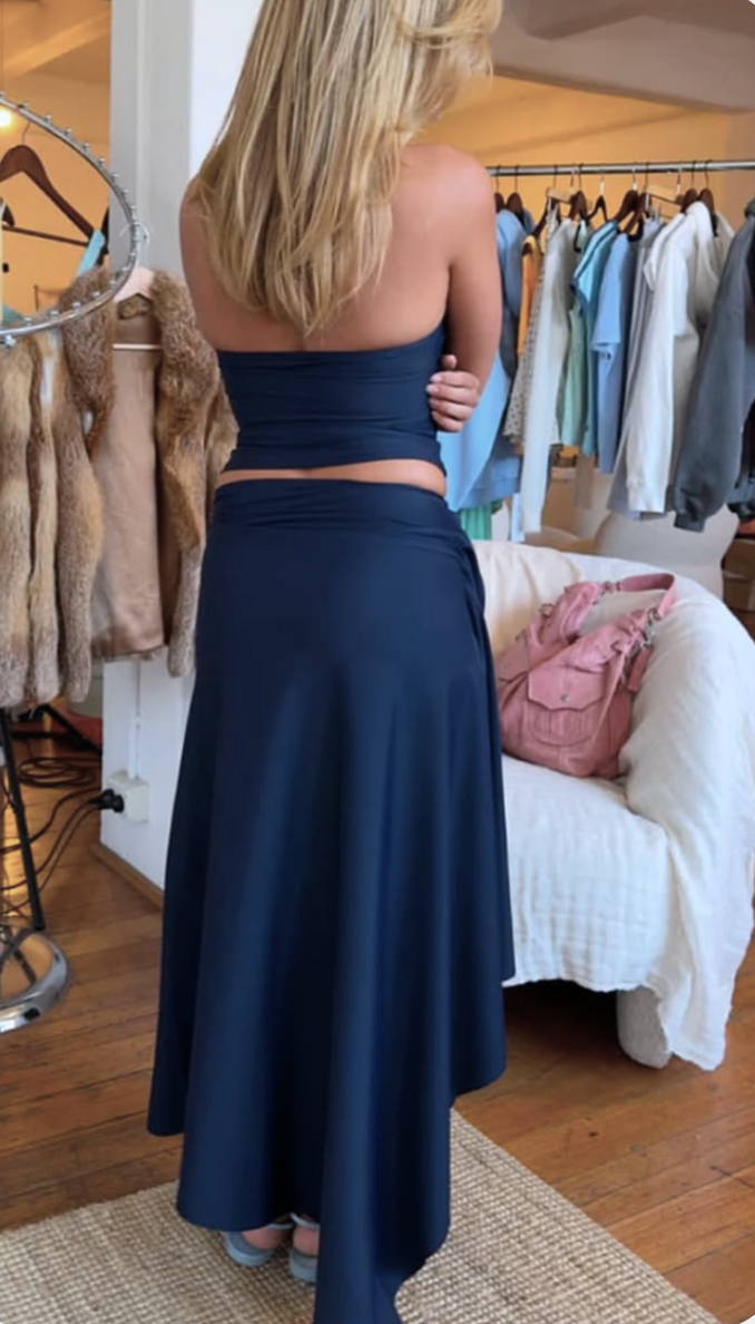 Mr Winston Jemima Set - Navy