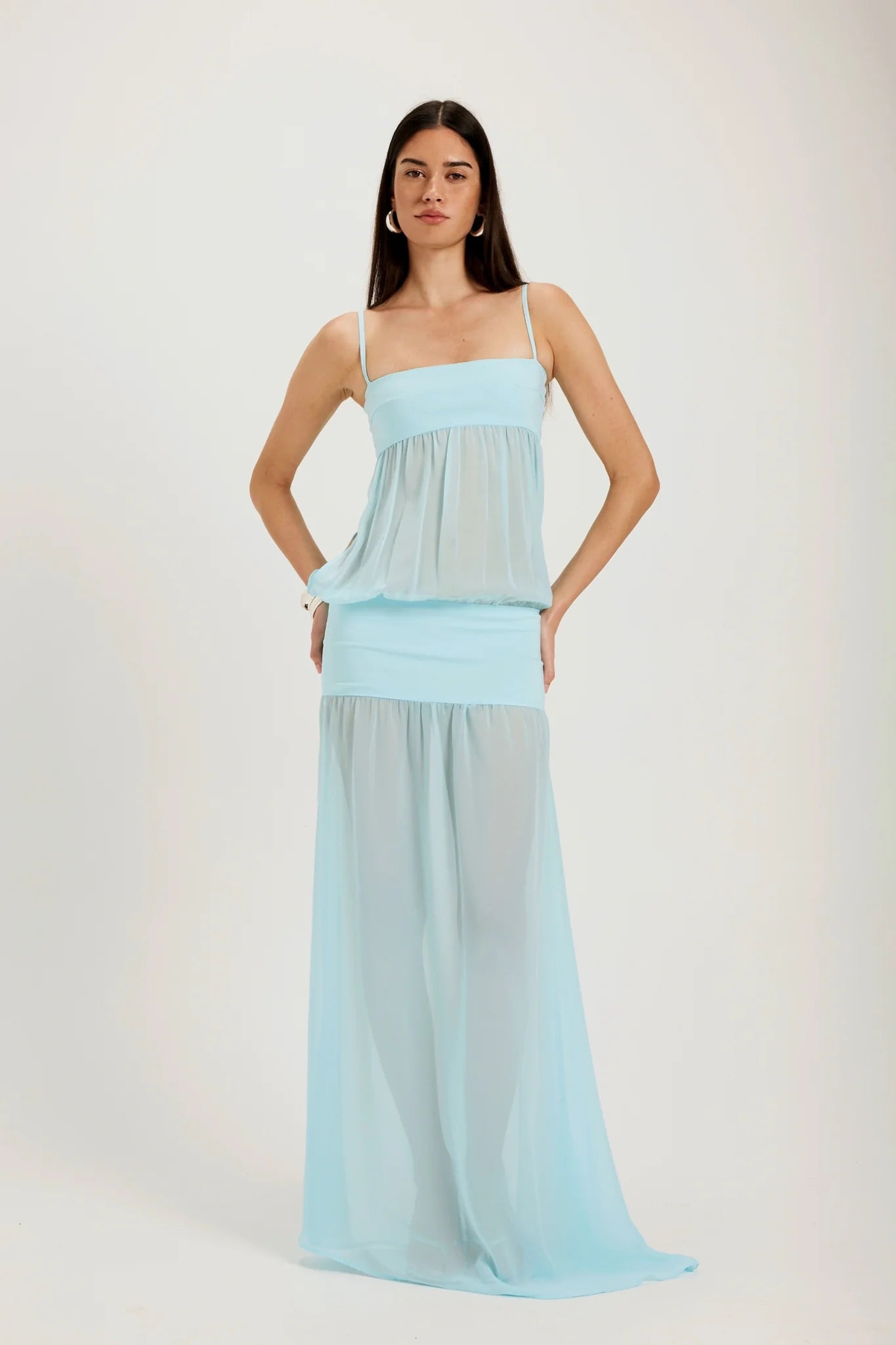 Romeo Gown - Aqua
