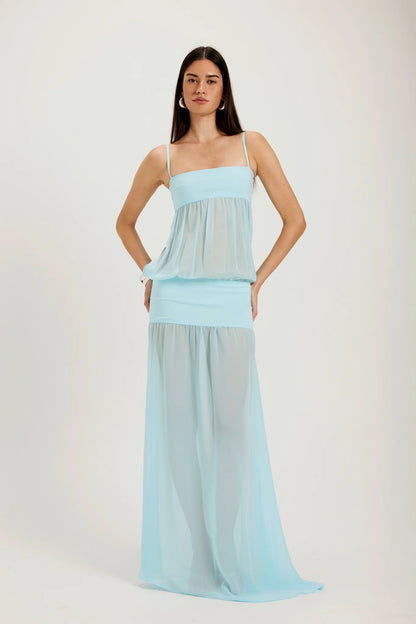 Romeo Gown - Aqua