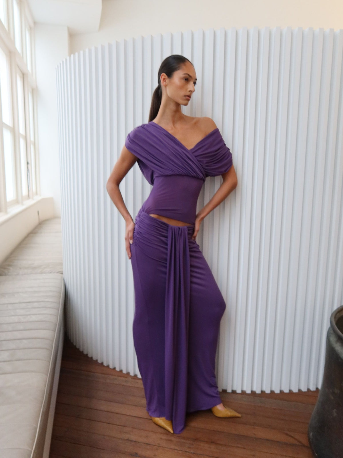 Benni Celia Maxi Dress (grape)