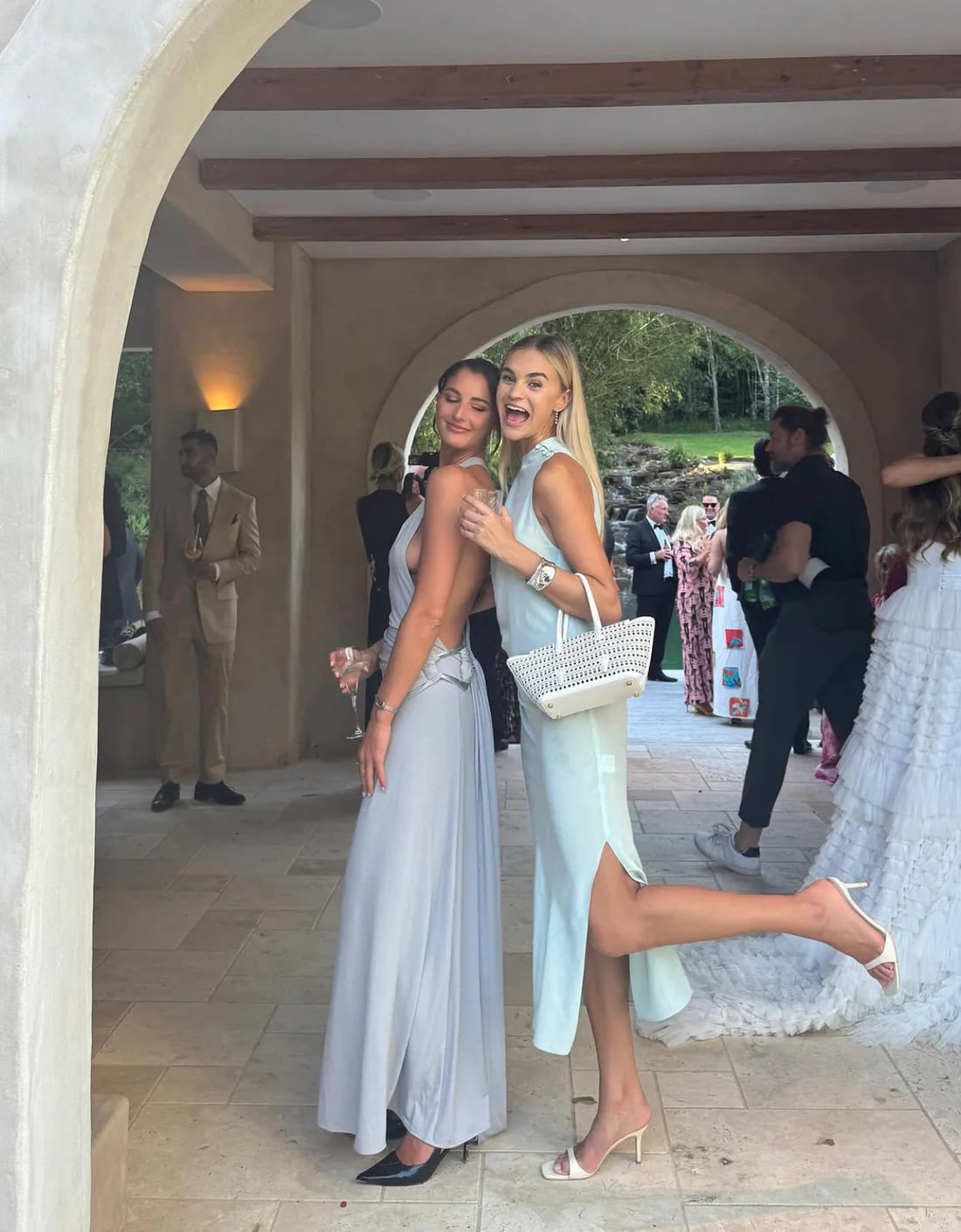 Gaia gown - Silver grey