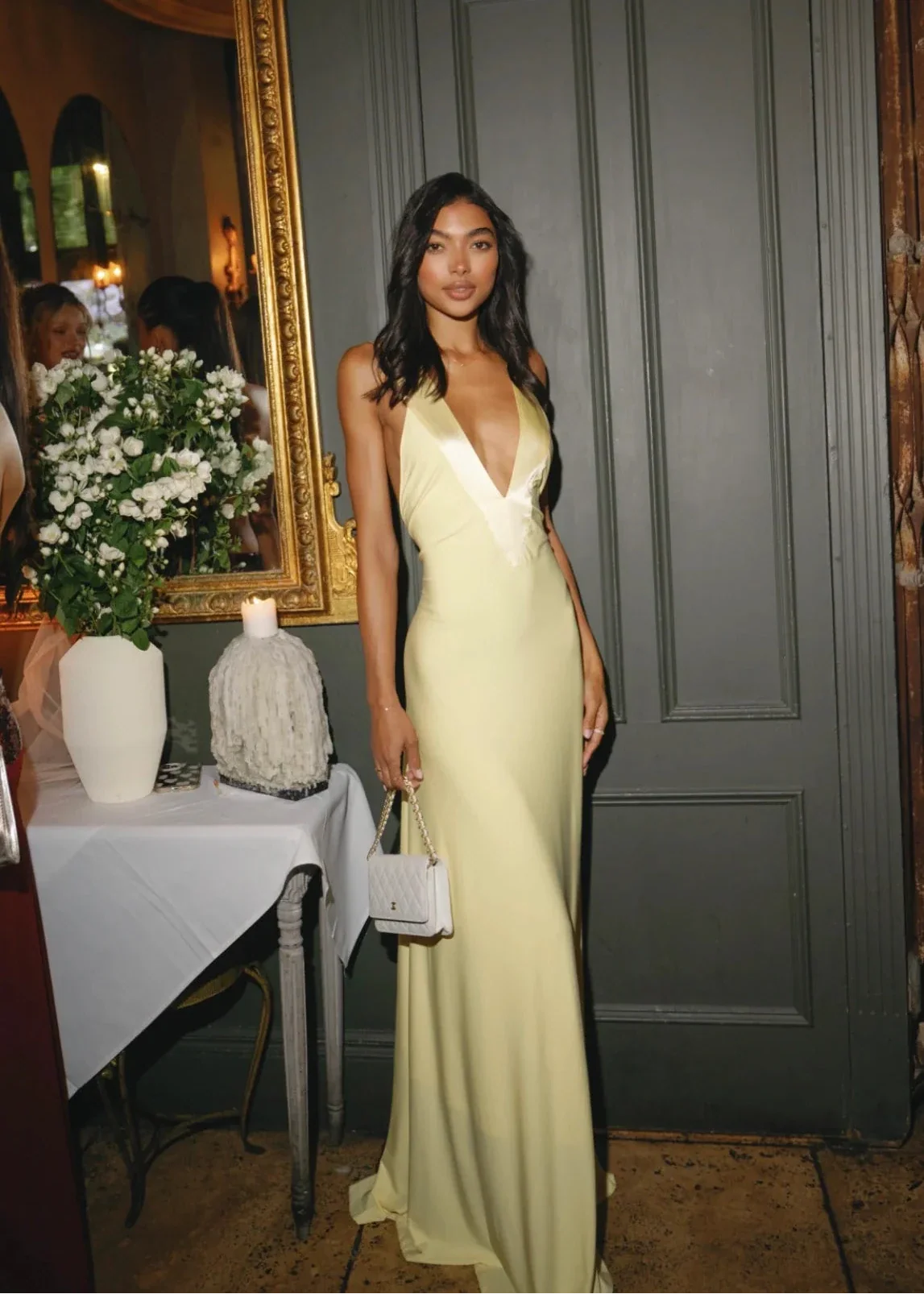 Rosa Gown Lemon