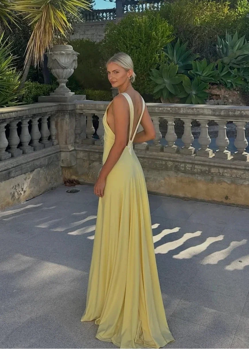 Rosa Gown Lemon