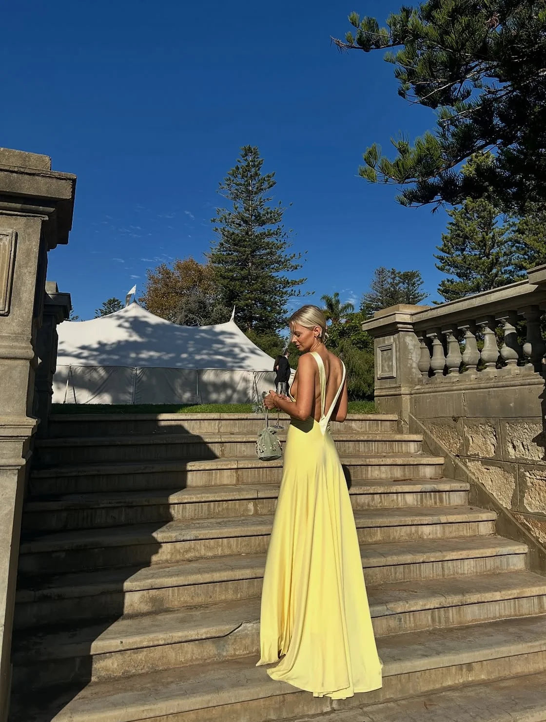Rosa Gown Lemon