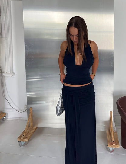 LaMarie Sofia Set in Navy