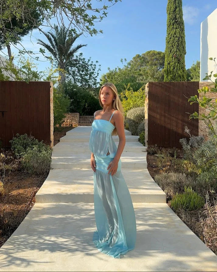 Romeo Gown - Aqua