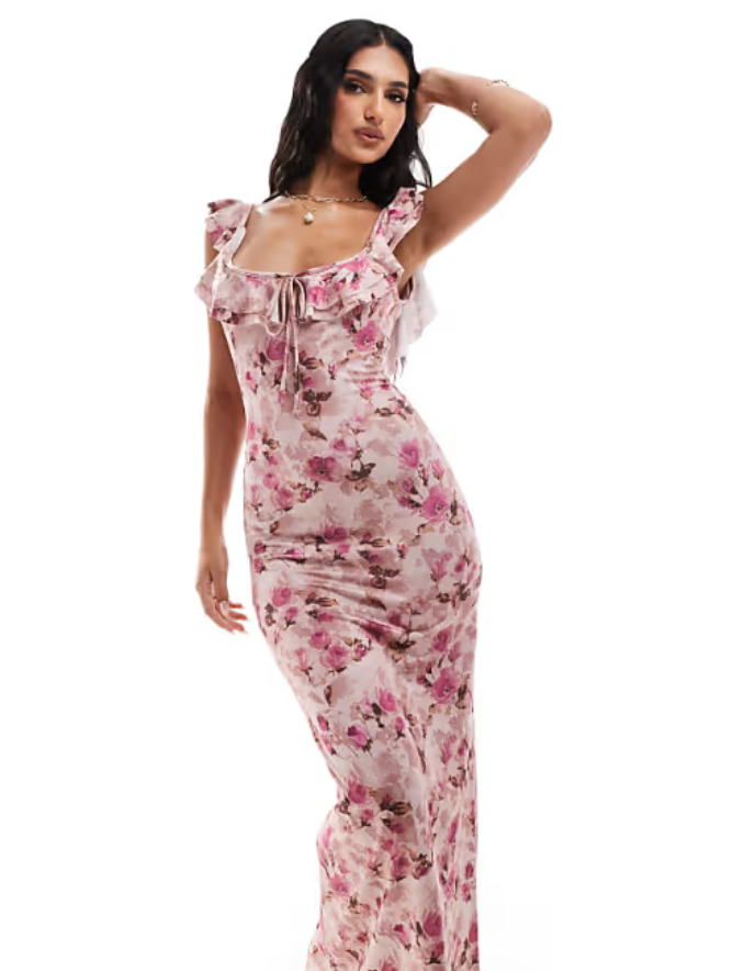 Ruffle Tea Dress