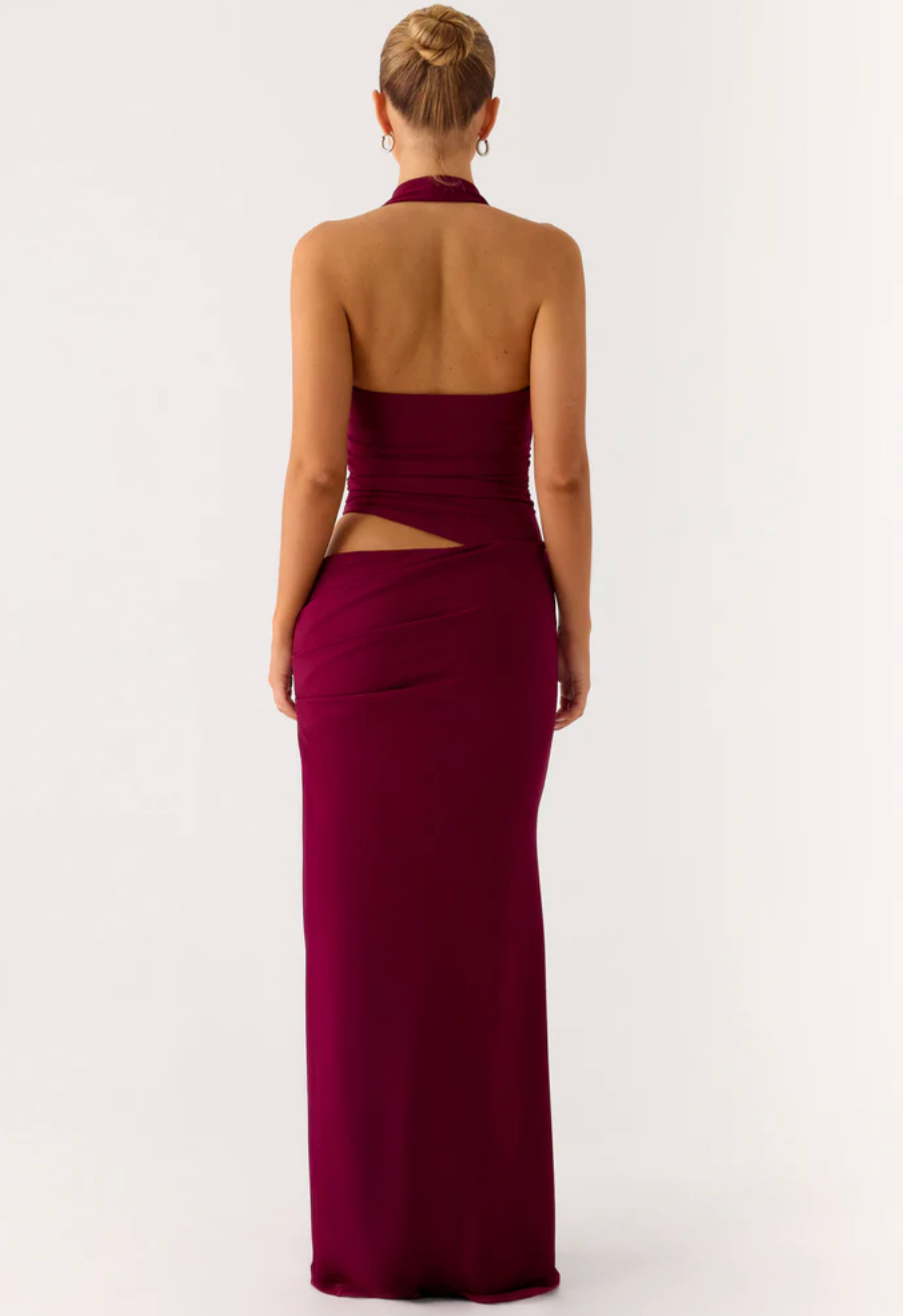 Almost Love Maxi Dress - Plum