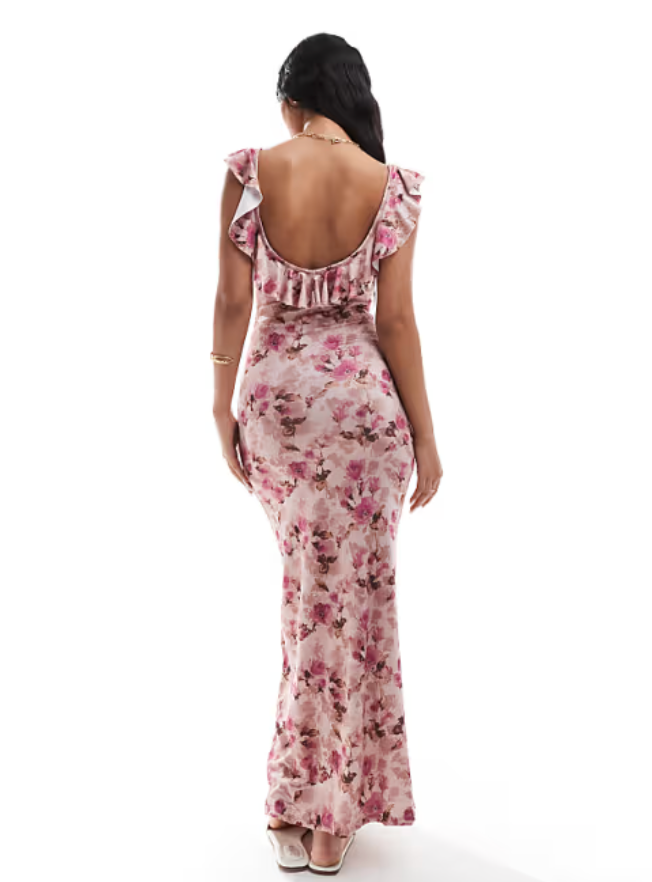 Ruffle Tea Dress