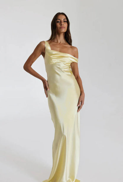 Natalie Rolt Monica Gown - Lemon