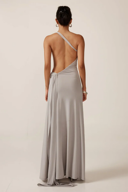 Gaia gown - Silver grey